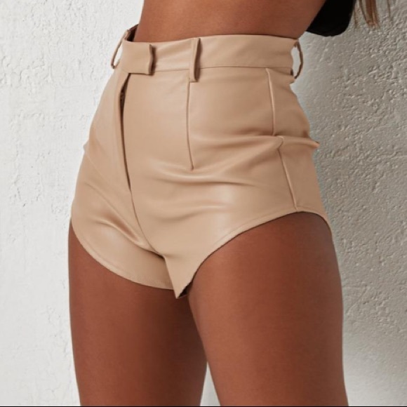 Missguided Pants - New: Dani Michelle X Misguided faux micro short